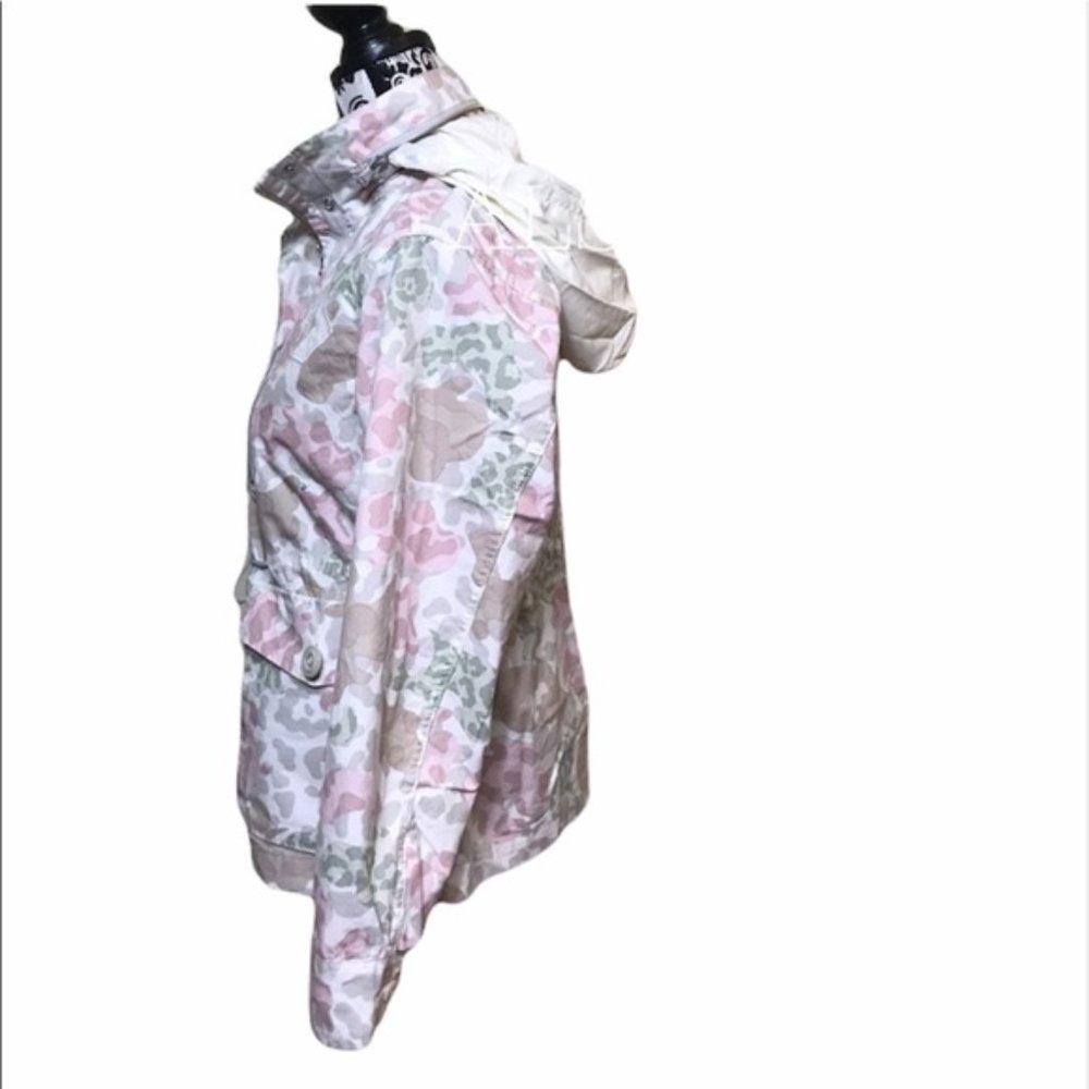 💥MEGA SALE💥Converse 10006842-A02 Utility F2 Hooded Women’s Jacket Rose Pink - Picture 7 of 10